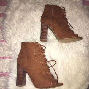Tan Booties